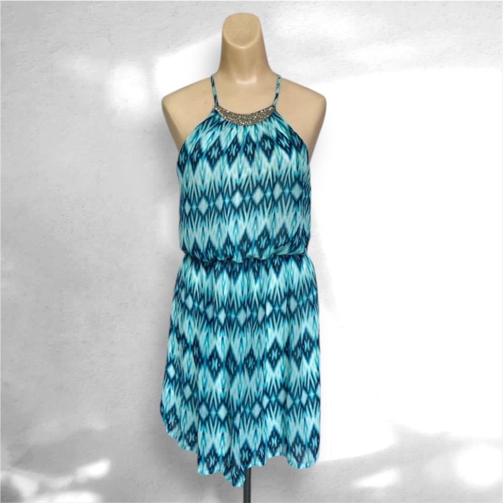 ✨ As U Wish Boho Chic Halter Dress